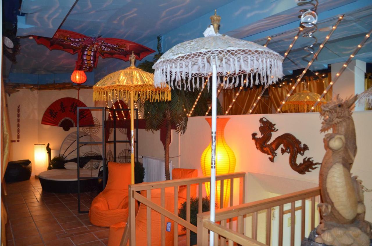 Themen Hotel Terrassen Cafe Bad Münder am Deister Екстериор снимка