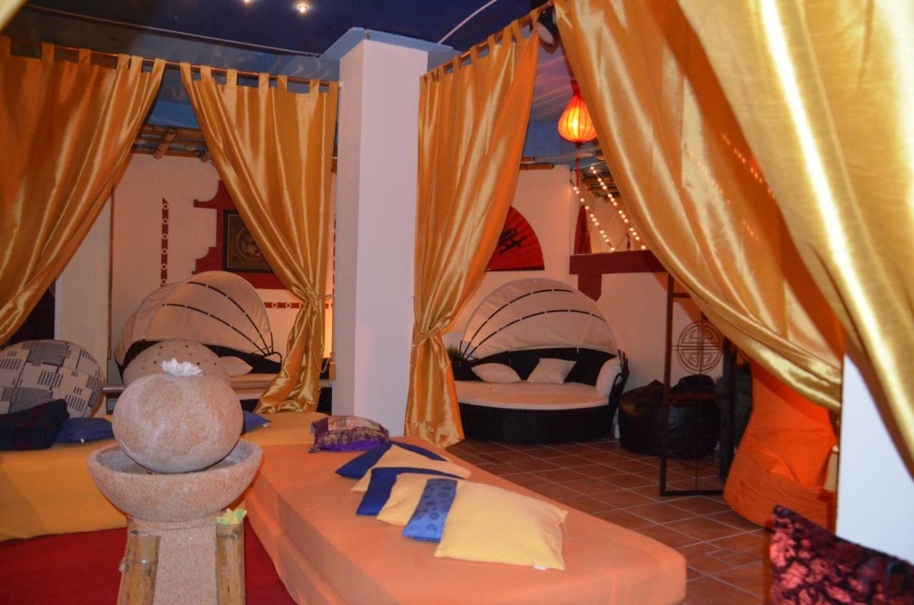 Themen Hotel Terrassen Cafe Bad Münder am Deister Екстериор снимка
