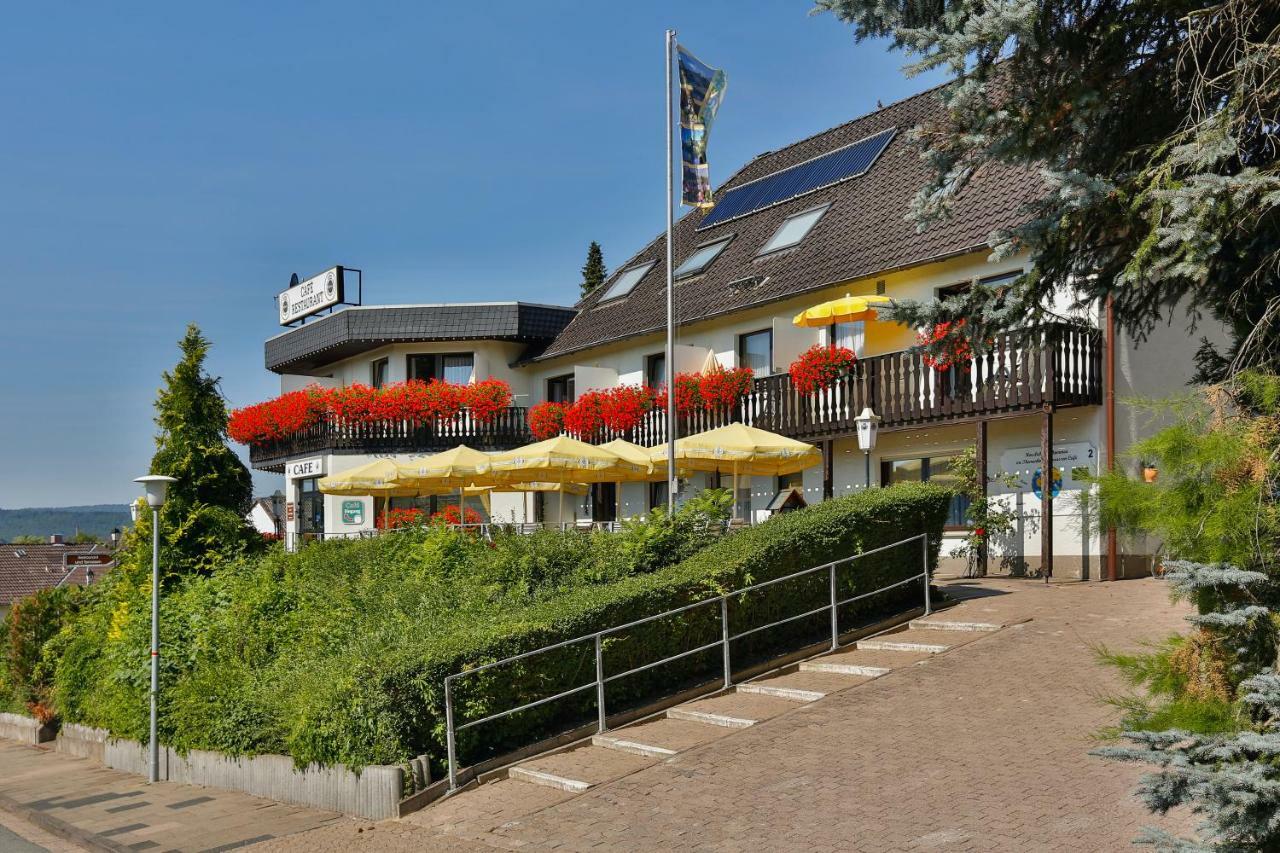 Themen Hotel Terrassen Cafe Bad Münder am Deister Екстериор снимка