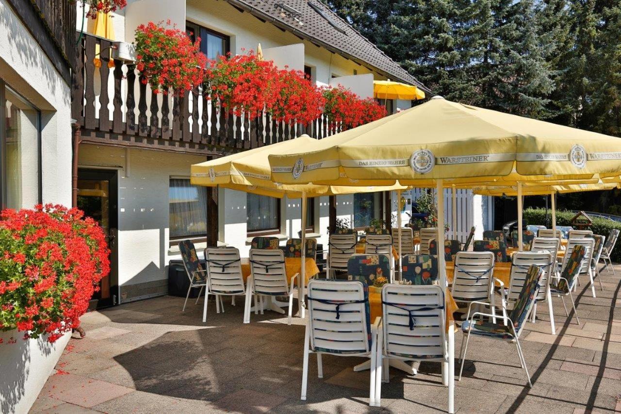 Themen Hotel Terrassen Cafe Bad Münder am Deister Екстериор снимка